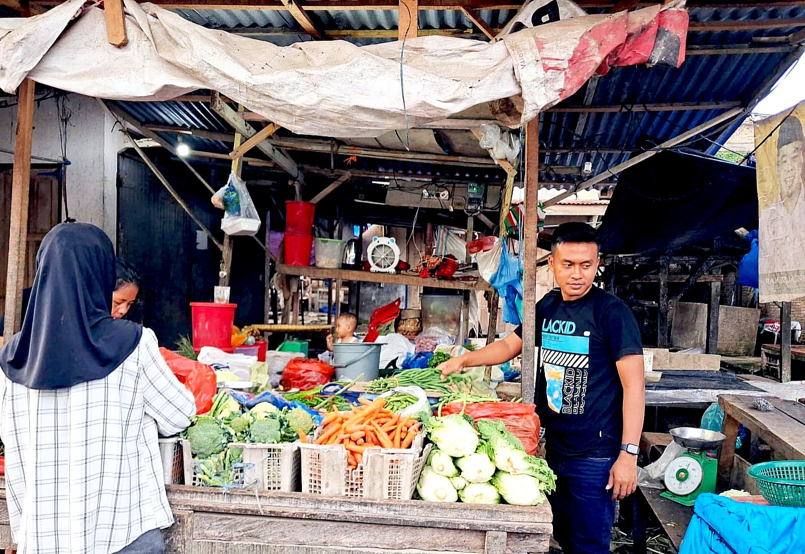 Sat Reskrim Polres Batu Bara Pantau Harga 14 Komoditas Pangan, Stok Aman Jelang Idul Fitri