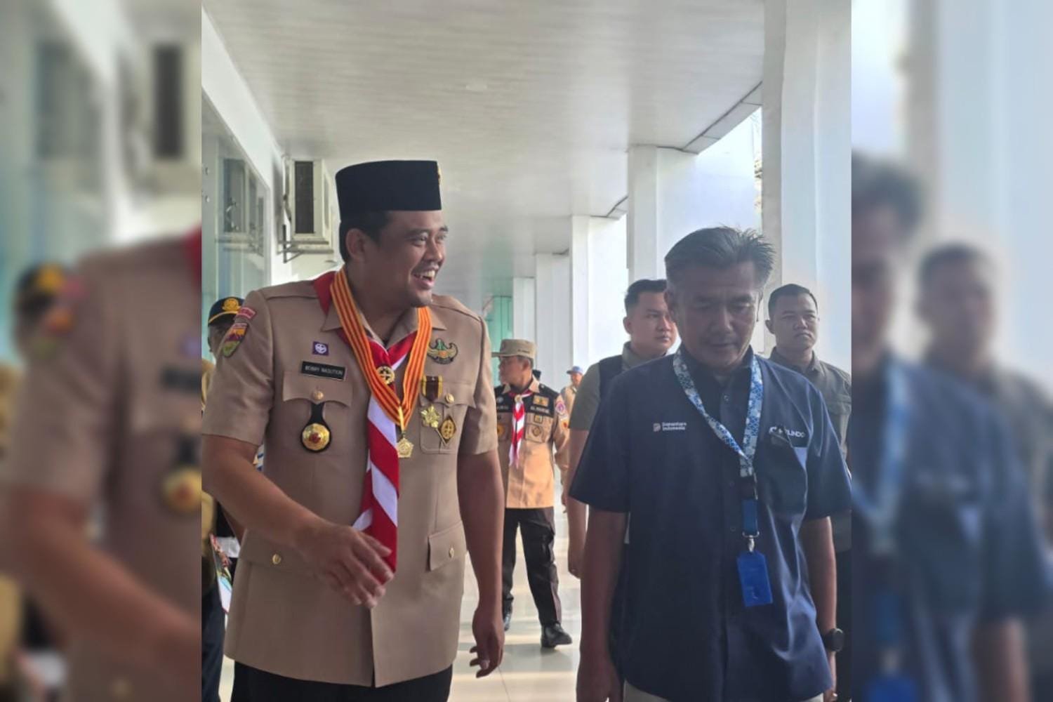 Pelindo Regional 1 Belawan Dukung Keberangkatan Kontingen Jambore Nasional XII