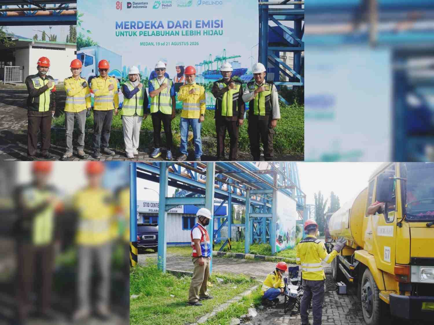 Pelindo Regional 1 Gelar Uji Emisi Kendaraan, Dorong Pelabuhan Belawan Lebih Hijau