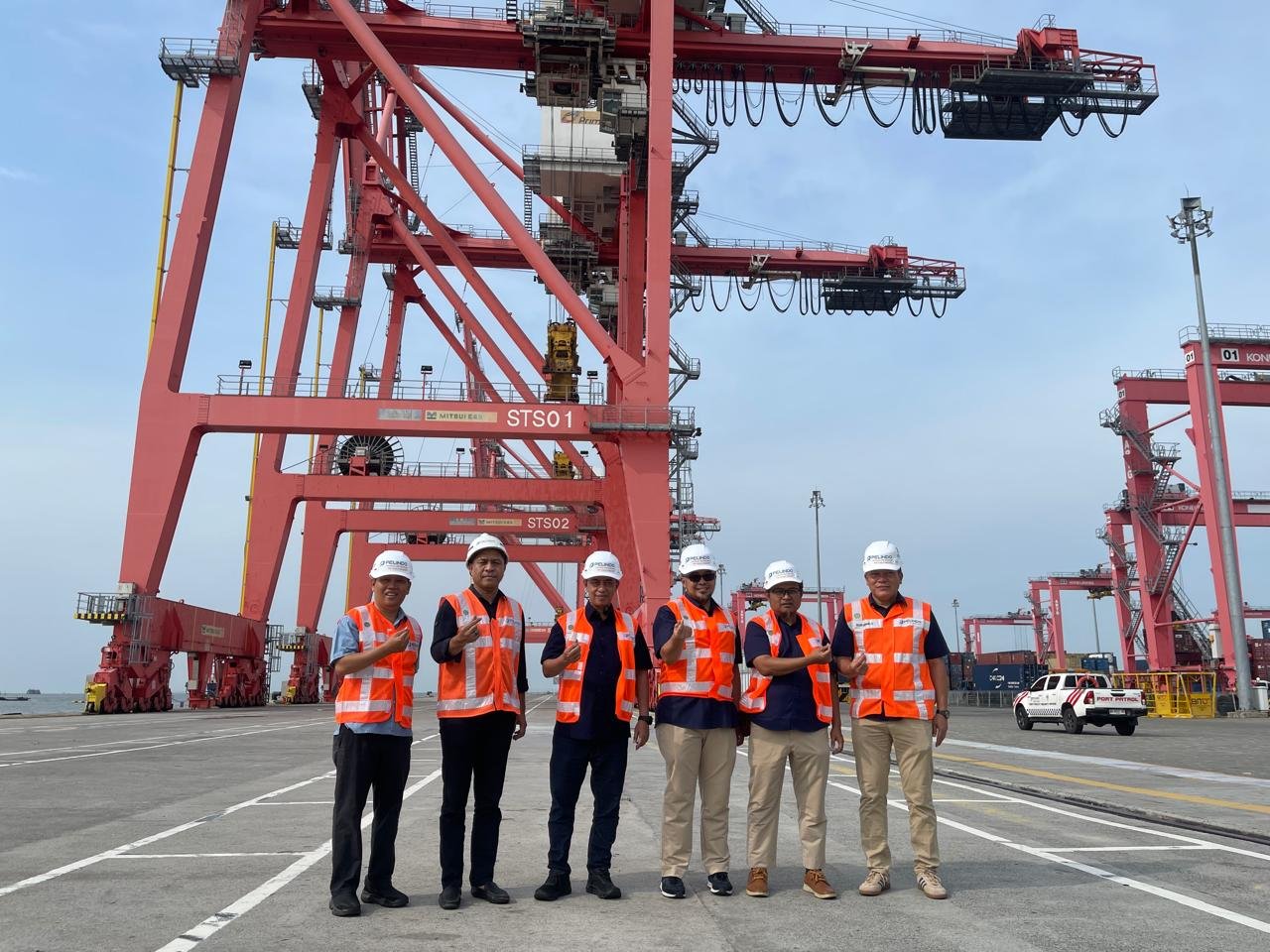 Direktur Teknik Pelindo Tinjau Infrastruktur Terminal Peti Kemas Belawan, Bahas Pengembangan Kapasitas Layanan
