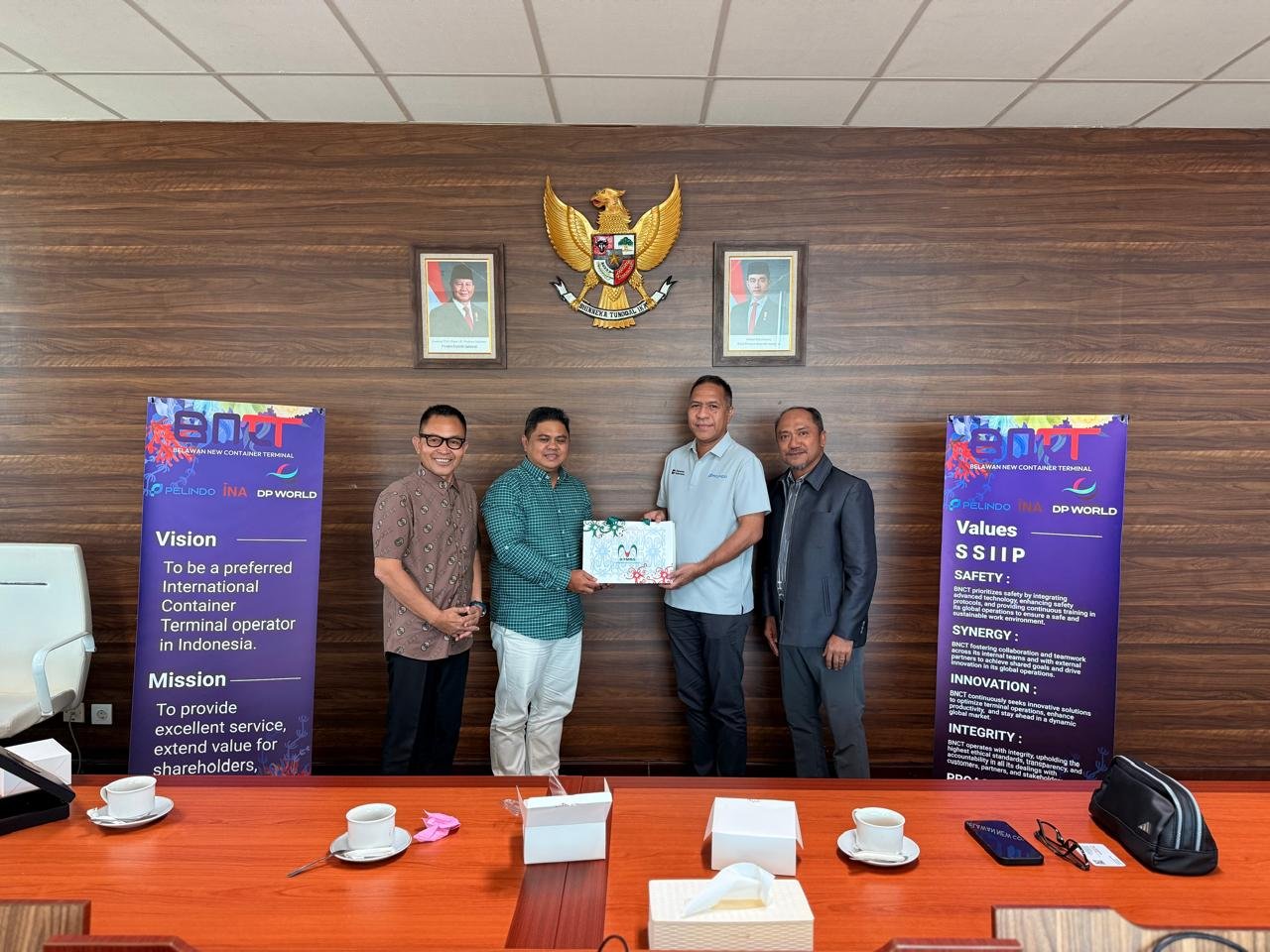 BNCT Terima Benchmarking PT Kaltim Kariangau Terminal, Bahas Efisiensi Operasional dan Best Practice Terminal Peti Kemas